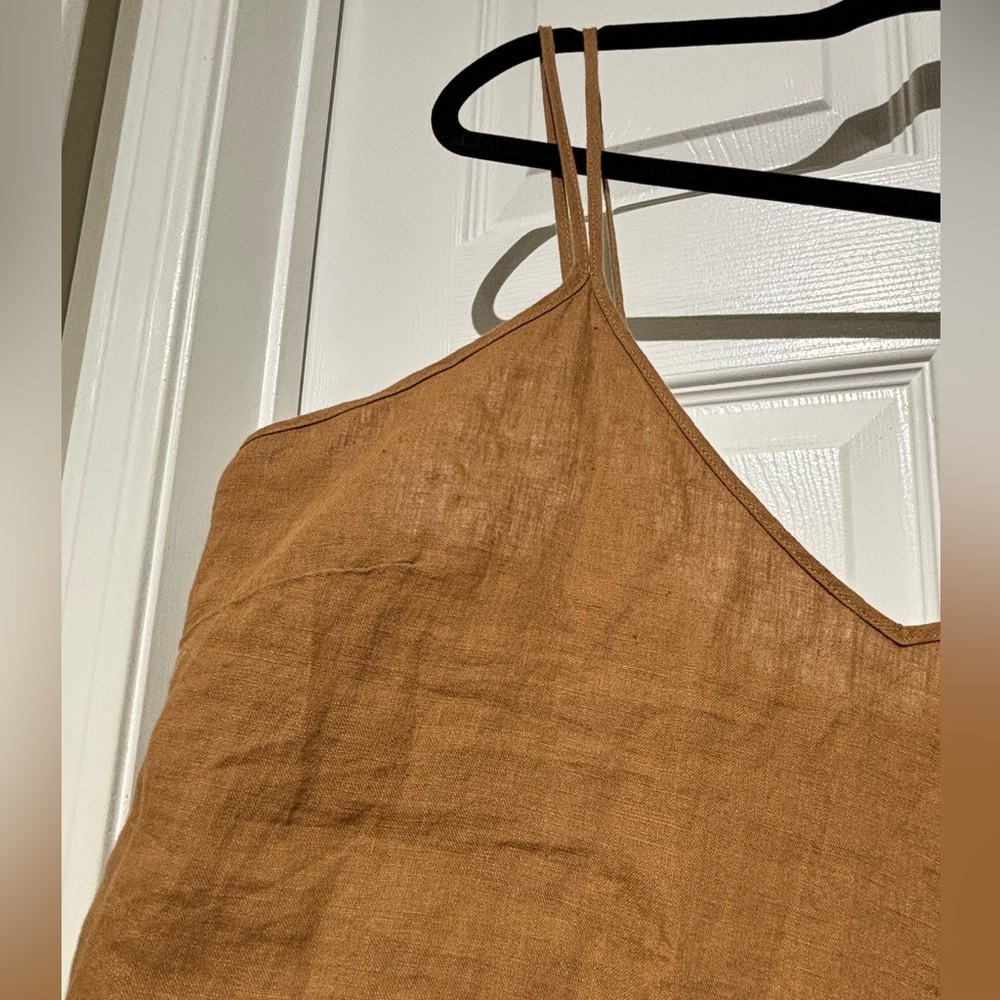United Colors of Benetton Pure Linen Long  Dress size L - Picture 4 of 9